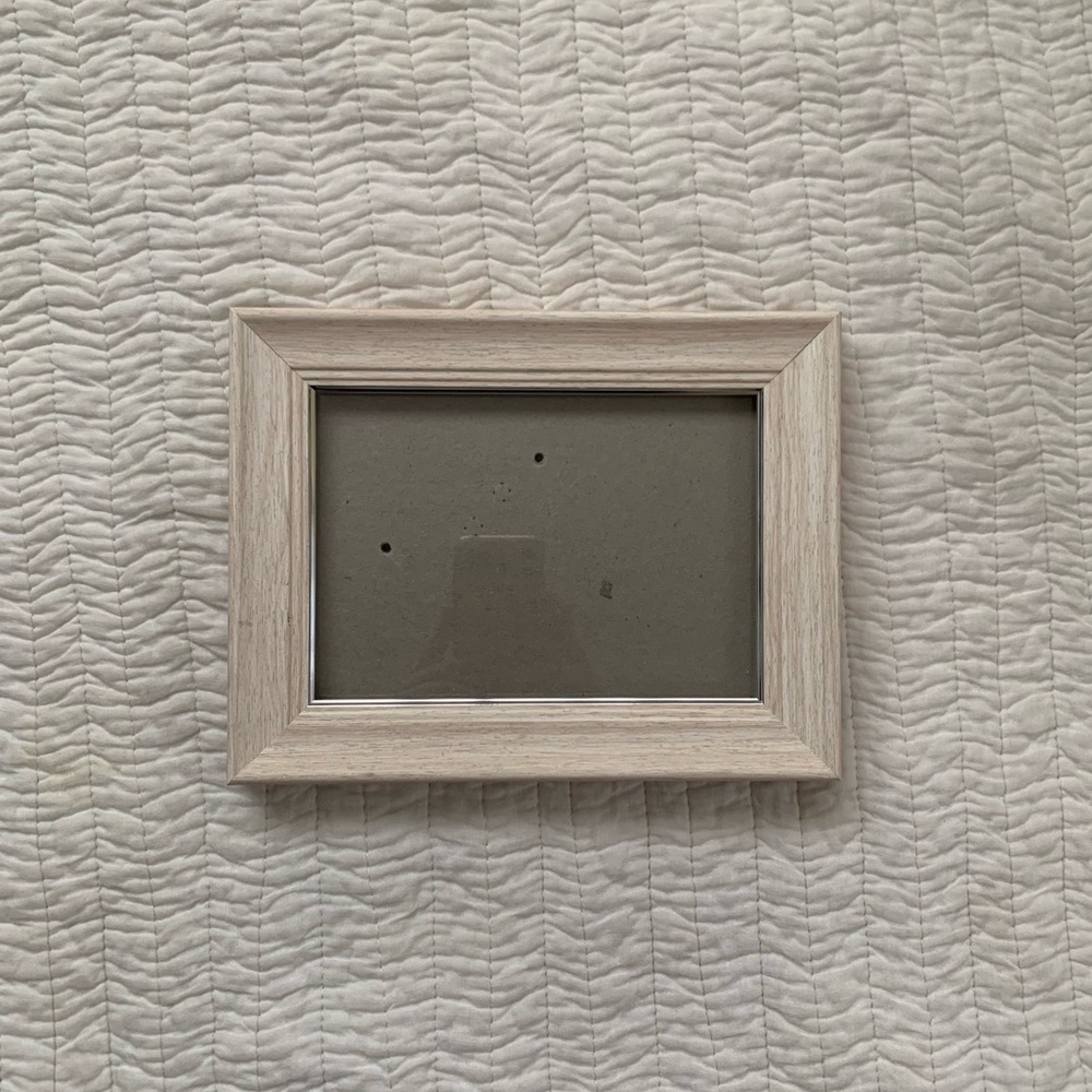 5x7 Modern Picture Frame White Wood Minimalist